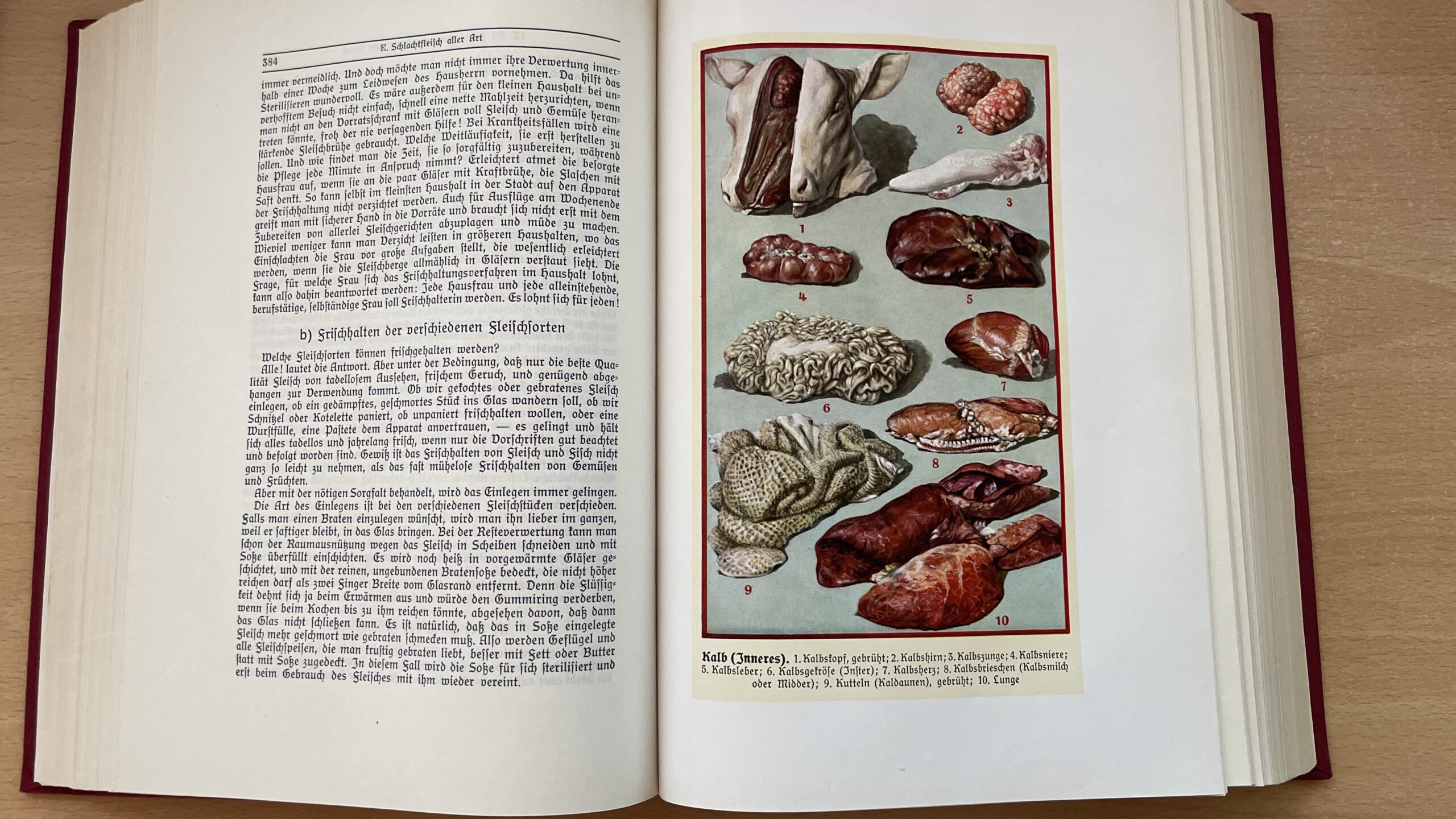 Buch <br><b>Praktische Kochkunst und Ernährungskunde - ca. 1930</b> - Image 12