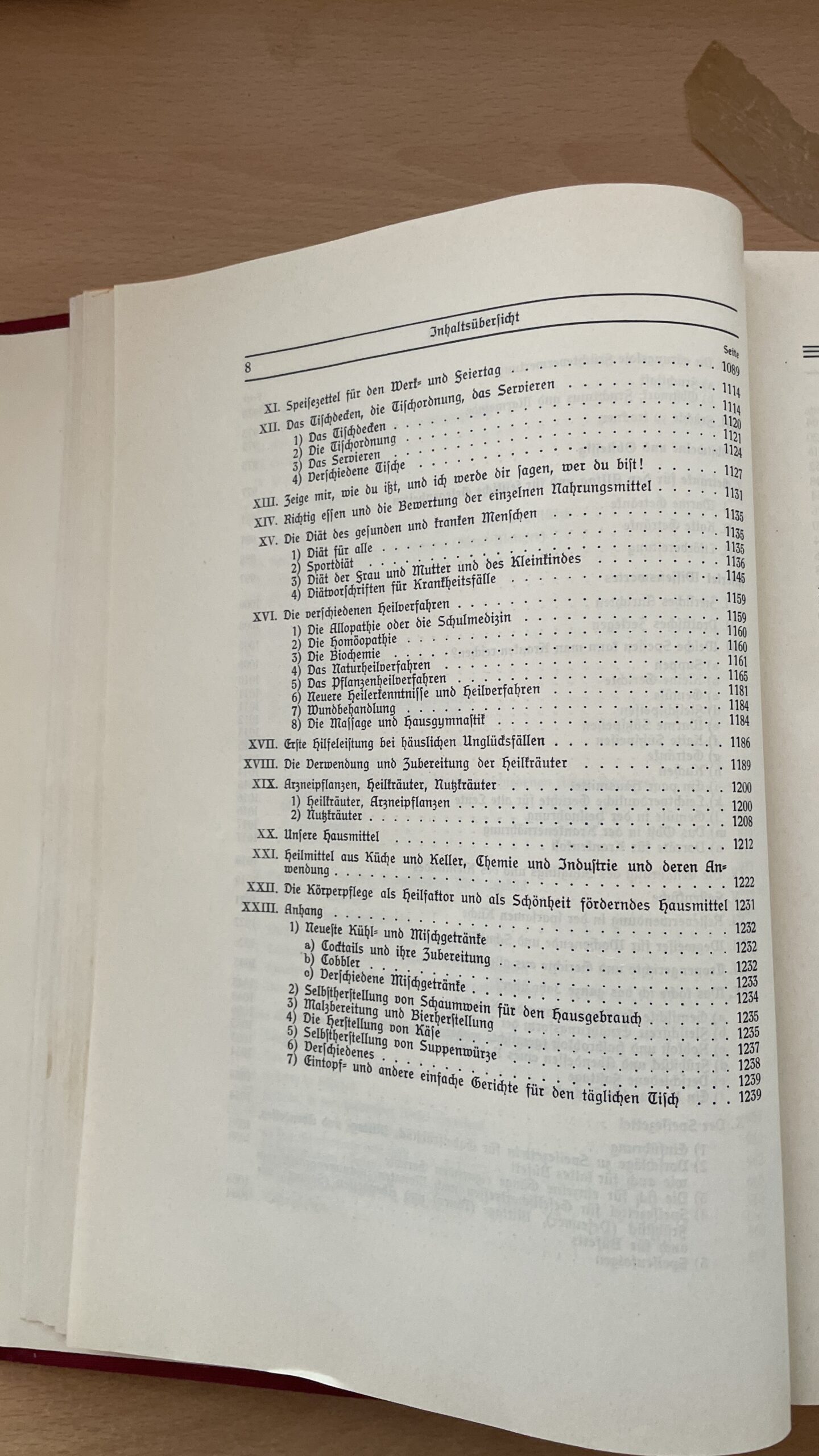 Buch <br><b>Praktische Kochkunst und Ernährungskunde - ca. 1930</b> - Image 9