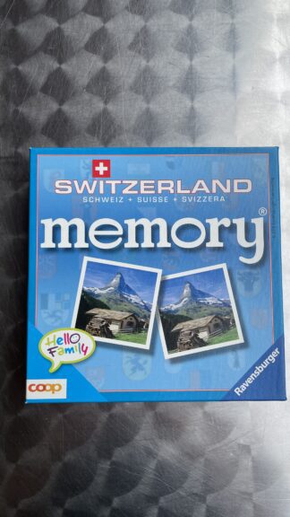 Spiel <br><b>Ravensburger Memory Schweiz Spiel 48 Karten</b>