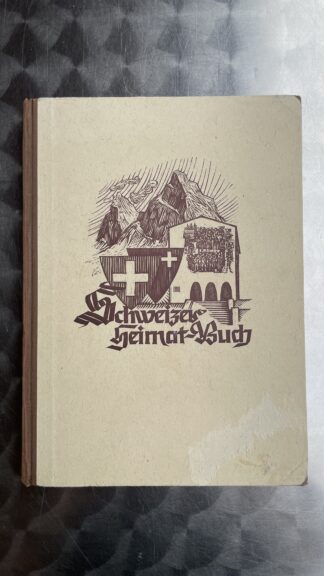 Buch <br><b>Schweizer Heimatbuch St. Gallen 1949 antik</b>