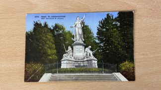 Antik <br><b>Ansichtskarte Basel St. Jakobsdenkmal 1938</b>
