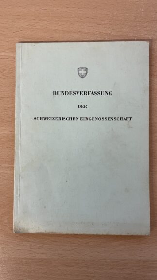 Buch <br><b>Bundesverfassung Schweizerische Eidgenossenschaft 1966</b>