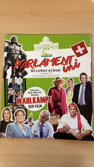 Buch <br><b>SVP Stickeralbum Parlamentini Wahlen 2019 komplett</b>