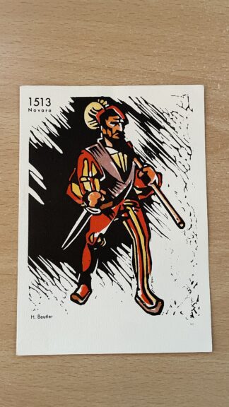 Antik <br><b>Ansichtskarte 1513 Novara - Nationalspende - H. Beutler</b>