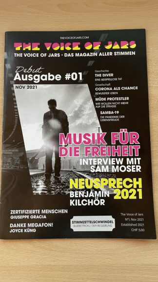 Buch <br><b>Magazin The Voice of Jars Ausgabe 01 November 2021 signiert</b>
